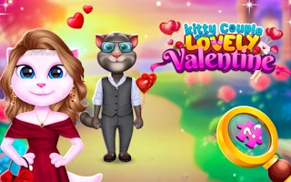 Image Kitty Couple Lovely Valentine