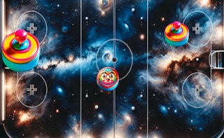 Image Sky Clash Air Hockey vs. Pong